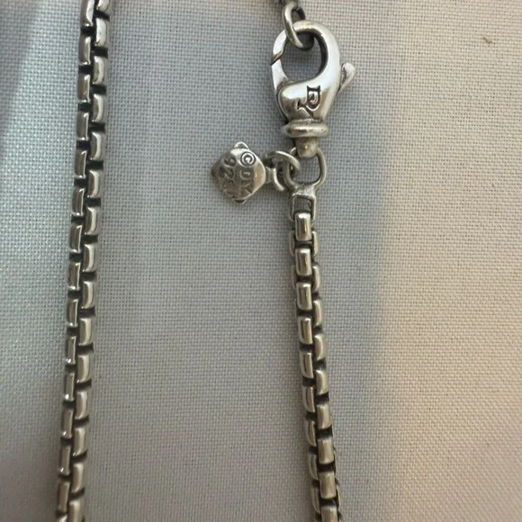 David Yurman Sterling Silver Necklace 46” - Picture 4 of 7